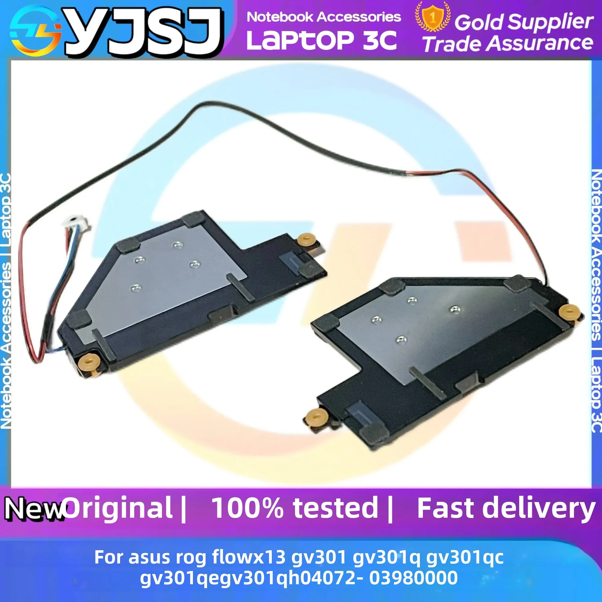 Original Laptop Speaker FOR Asus ROG Flow X13 GV301 GV301Q GV301QC GV301QE GV301QH built-in 04072-03980000