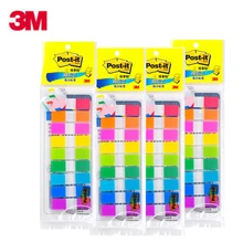 

4packs A Lot Plastic Removable Indicator Label Colors Bookmarks Memo Pad Sticky Notes 3M Post-it Big Brands Are Trustworthy
