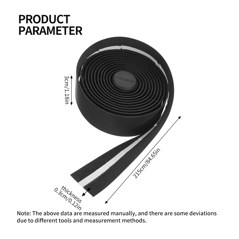 MOTSUV Road Bike Handlebar Tape Bar Bicycle Anti-slip PU Damping EVA Shock Absorption Handle Bar Tape Cycling Wrap End Plug Prat bike handlebar tape