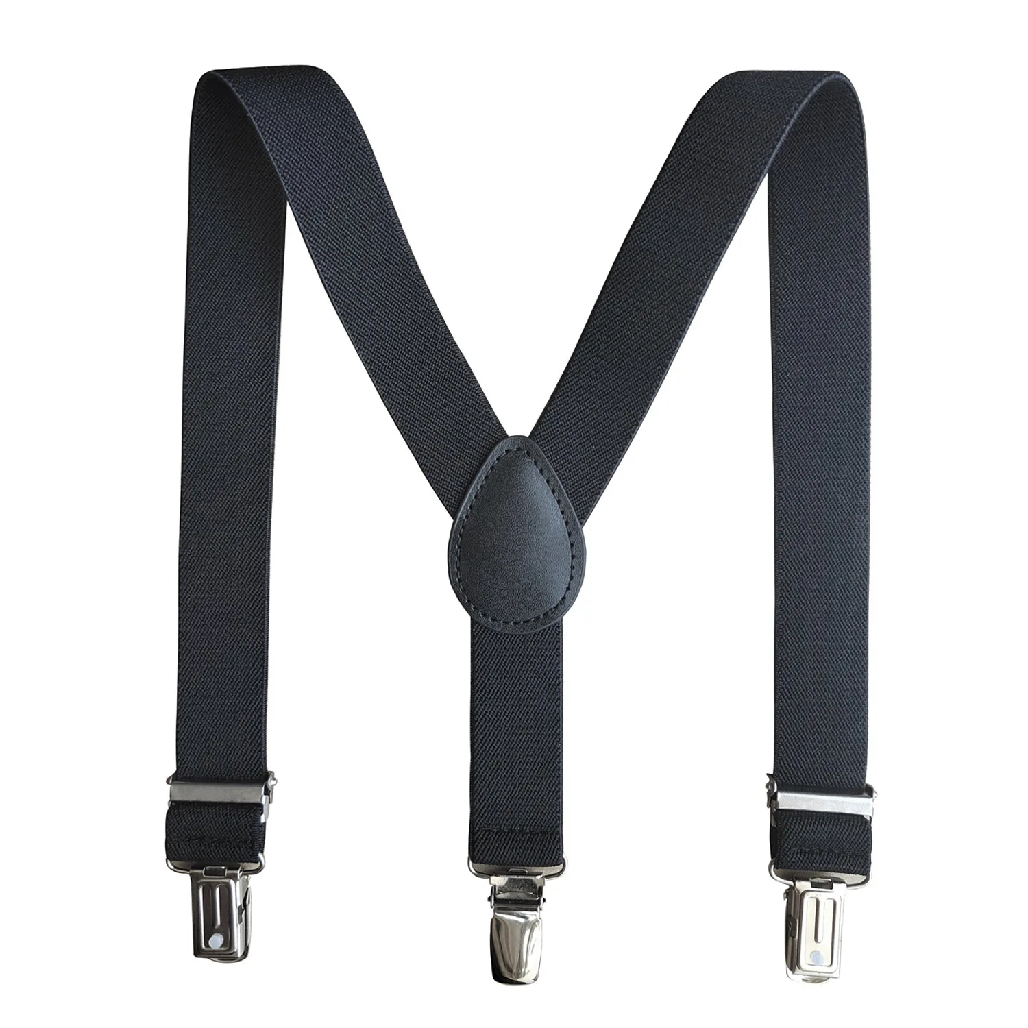 

3 Clips Y Back Kid Leather Suspender Vintage Casual Western-Style Trousers Boy's Braces Strap Tirantes Hombre Para Pantalones