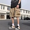 Summer Men's Functional Cargo Shorts 2024 New Multi-pocket Baggy Gym Short Sweatpants Y2K Streetwear Bermuda shorts Masculina 4