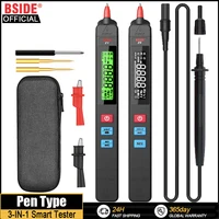 BSIDE Digital Multimeter Pen Type Smart multitester Auto Range DC AC Voltage Capacitance Ohm NCV Hz Diode Live wire Tester Meter 1