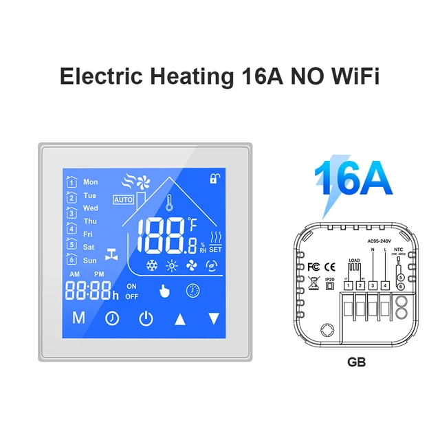 NO WiFi 16A Heating