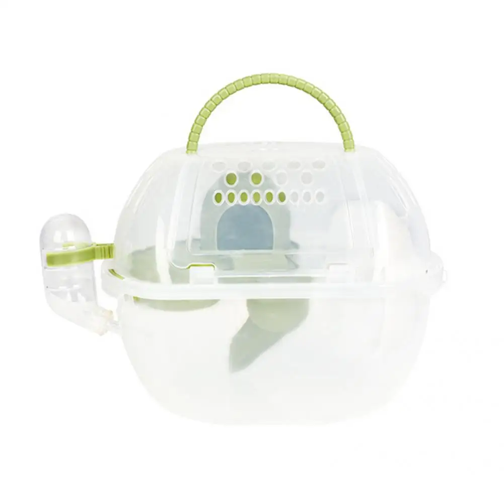 Portable Hamster Carrier Cage - Cozy Travel Box and Indoor Amusement Park