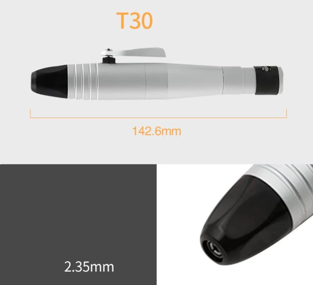 Jewelry Rotary Quick Change Handpiece For Flex Flexible Shaft Motor 2.35mm Shank T38 Engraving Hammer Handle Jewelry Carving