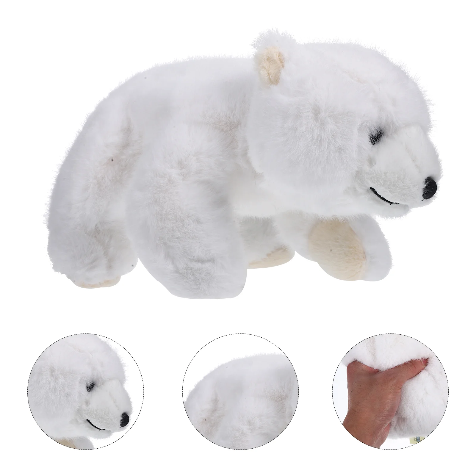 

Polar Bear Cartoon Animal Plush Figure Toys Stuffed Pp Cotton Shaped Girl Pillow