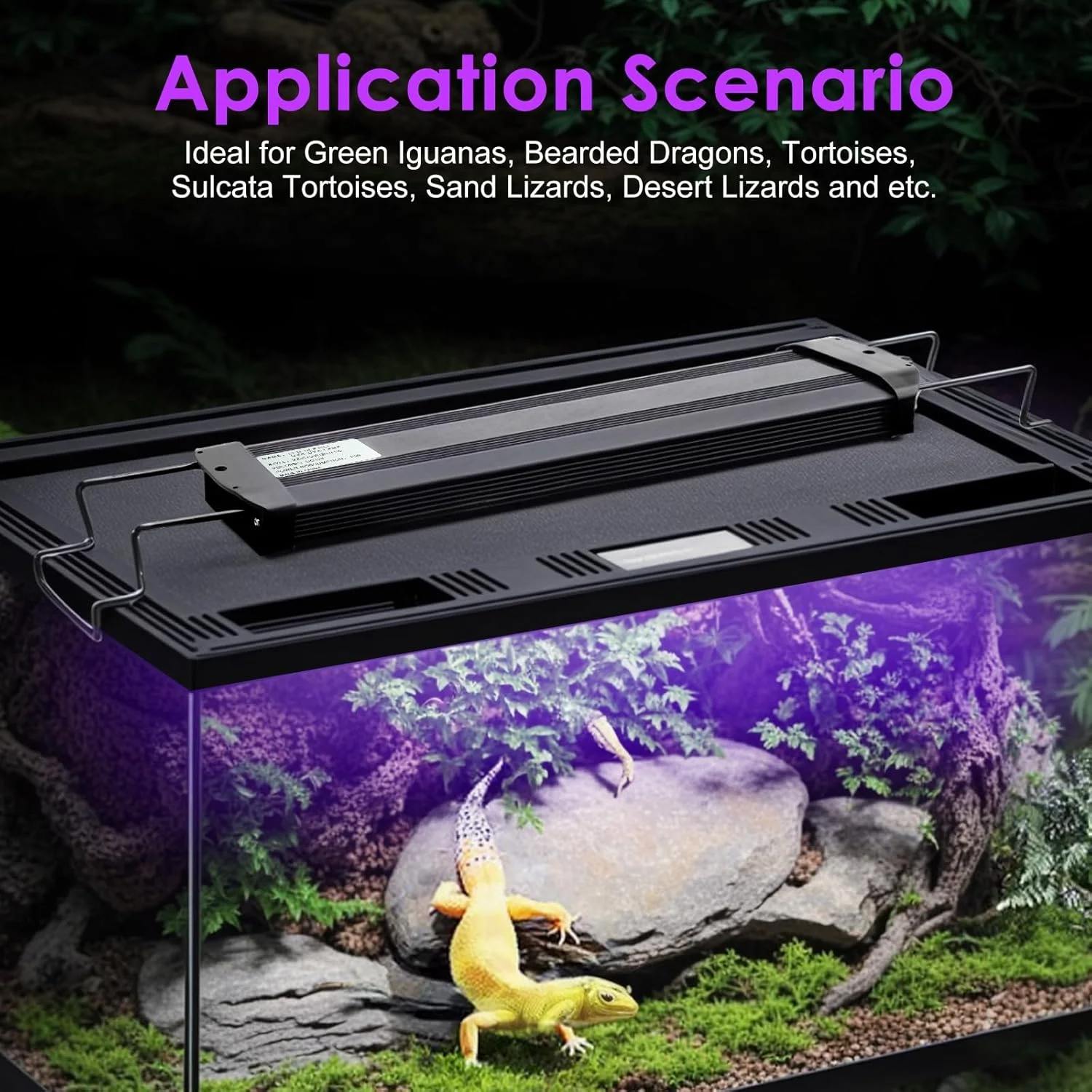 Reptile Uva + Uvb Full Spectrum Led Lamp 10.0/20.0 Sunbathe Heat Lamps For Turtle Lizard Snake Reptiles Breeding Tank Lighting reptile heating lamp reptile light bulb reptile lamp bulb