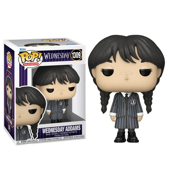 Funko POP American TV Series Wednesday Addams 1309 1310 Action Figure Collection Limited Edition Model Toys