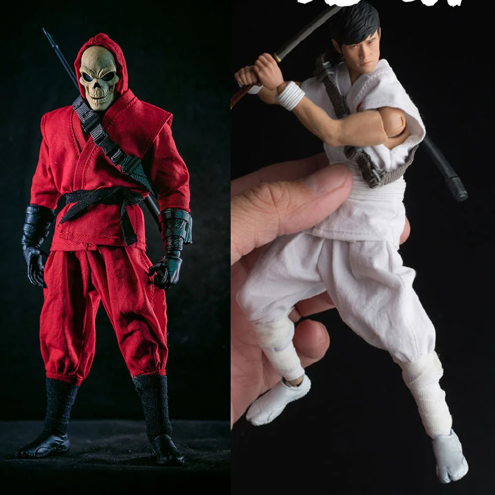 6 Solid Colors 1/12 Scale Male Figure Accessory Japanese