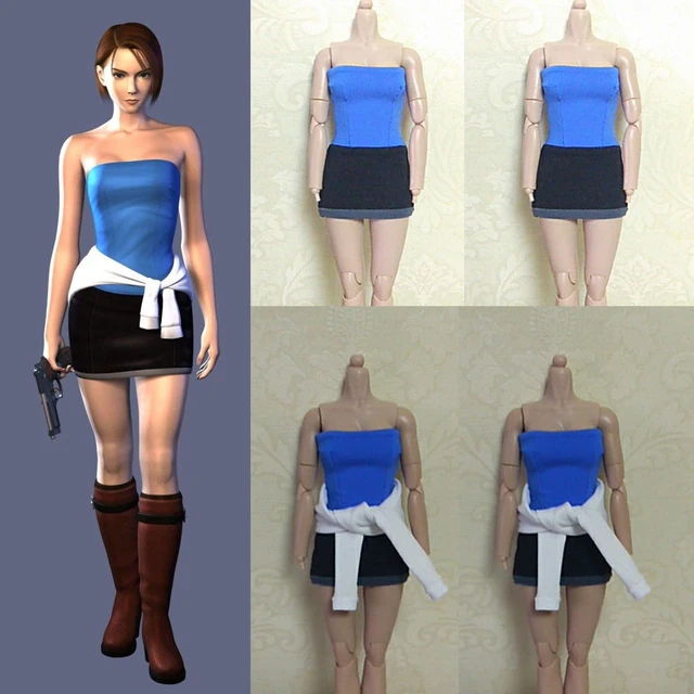 SUPER DUCK Jill valentine Resident Evil 1/6 Head & Accessories No Body IN  STOCK