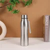 1000ML Stainless Steel Sport Water Bottle High Quality Single-Layer Rugged Metal Flask Thermal Flask Vacuum Thermal Water Bottle 4
