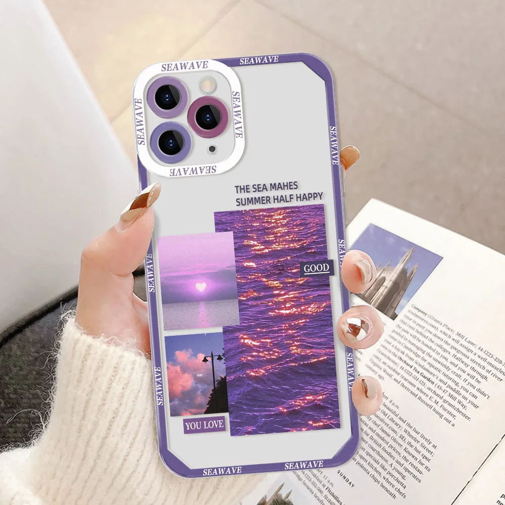 thumbnail image 1 of Landscape Clear Case For Samsung A54 5G A53 A52S A33 A13 A14 A21S A22 A23 A32 4G A50 A51 M14 S23 Ultra S22 Plus S21 S20 FE Cover, 1 of 5