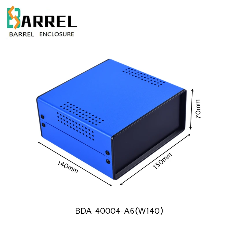 150*140*70mm 철 하우징 DIY 상자 전자 프로젝트 악기 전기 와이어 접합 콘센트 스위치 콘센트 인클로저