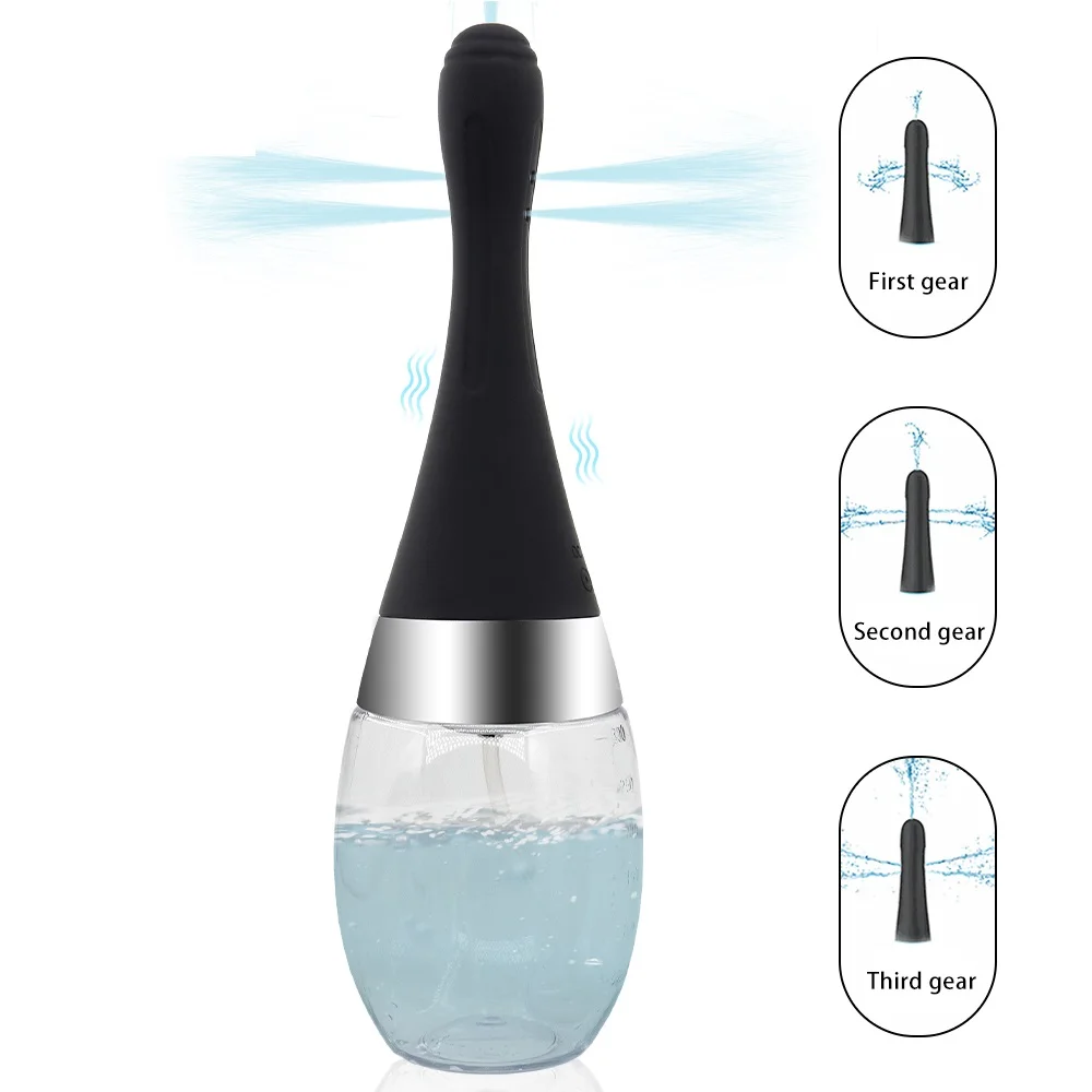 Cleaner Silicone Anal Health Electric l Douche Fully Automatic Container Tool Hygiene Goods for Wome        Fuy   Too_voghion.com