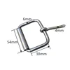 Stainless Steel Pin Buckle Bag Horse Saddle Accessories Woman Belt Roller Buckle 42mm 5
