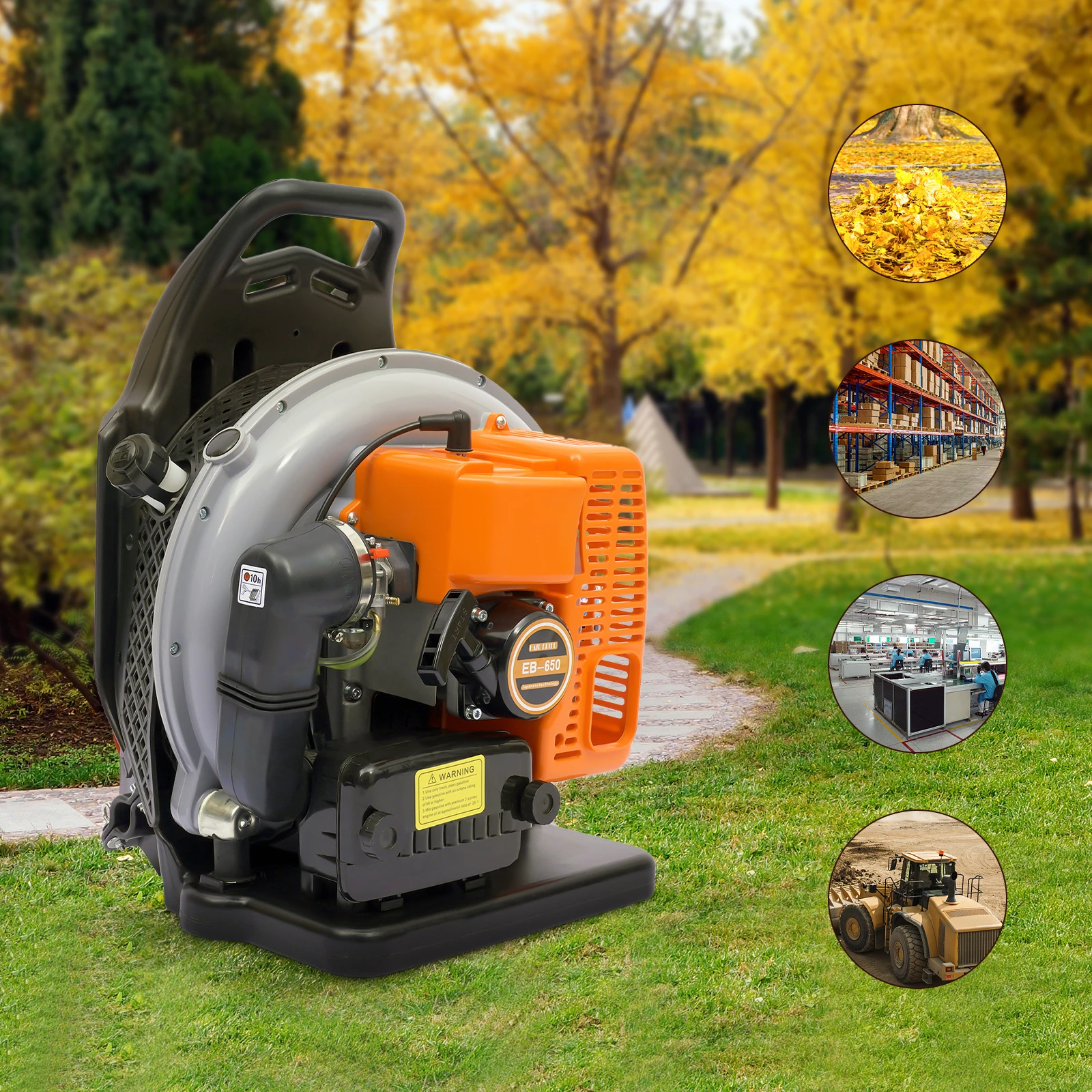 Air Blower 65CC Backpack Gas Powered