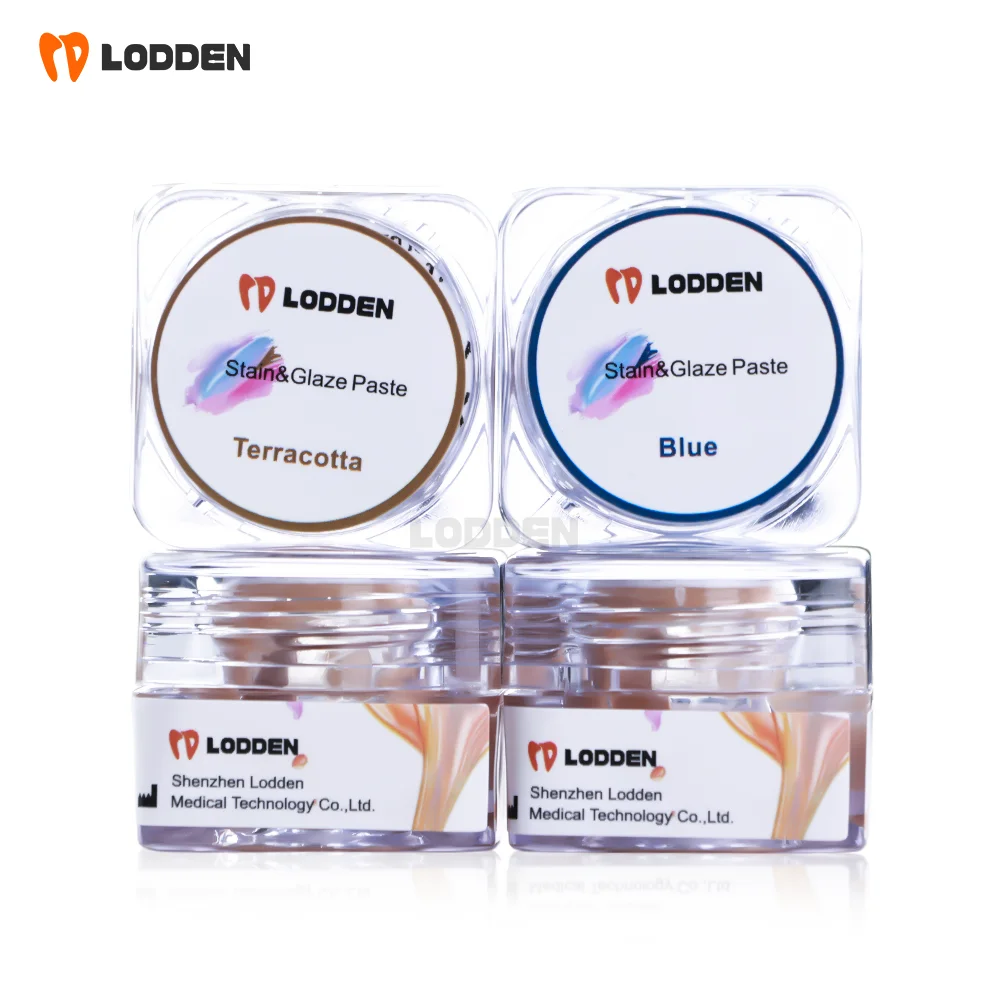 LODDEN Zahnporzellan-Flecken- und Glasurpaste, 4 g, für Zirkonoxid-Lithium-Disilikatglas, Keramik, niedrige Temperatur-Glasur – Detail 8