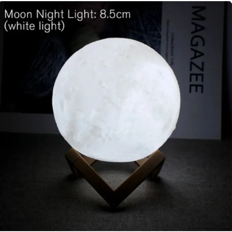 1 LED Moon Light Galaxy Light DIY Moon Night Light Bedroom Decoration