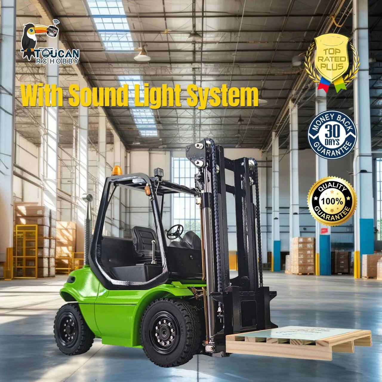 LESU 1/14 Scale Hydraulic RTR Model RC Forklift Remote Control Transfer Car Fork Outdoor ToyS Portability Gifts For Boy THZH1204 2