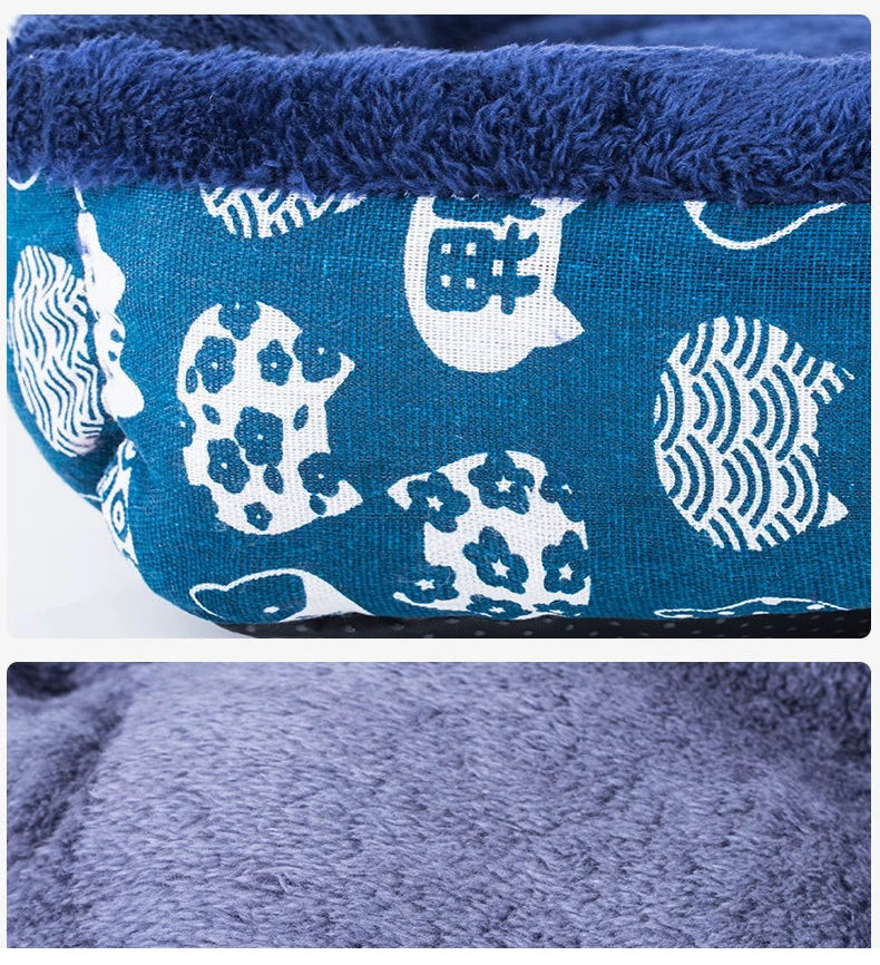 Soft Pet Bed Flannel Thickened Pet Fleece Dog House Soft Fleece Nest Dogs Baskets Mat Puppy Kennel For Cat Breathable Pets Bed pet bed pet bed mat dog kennel mat