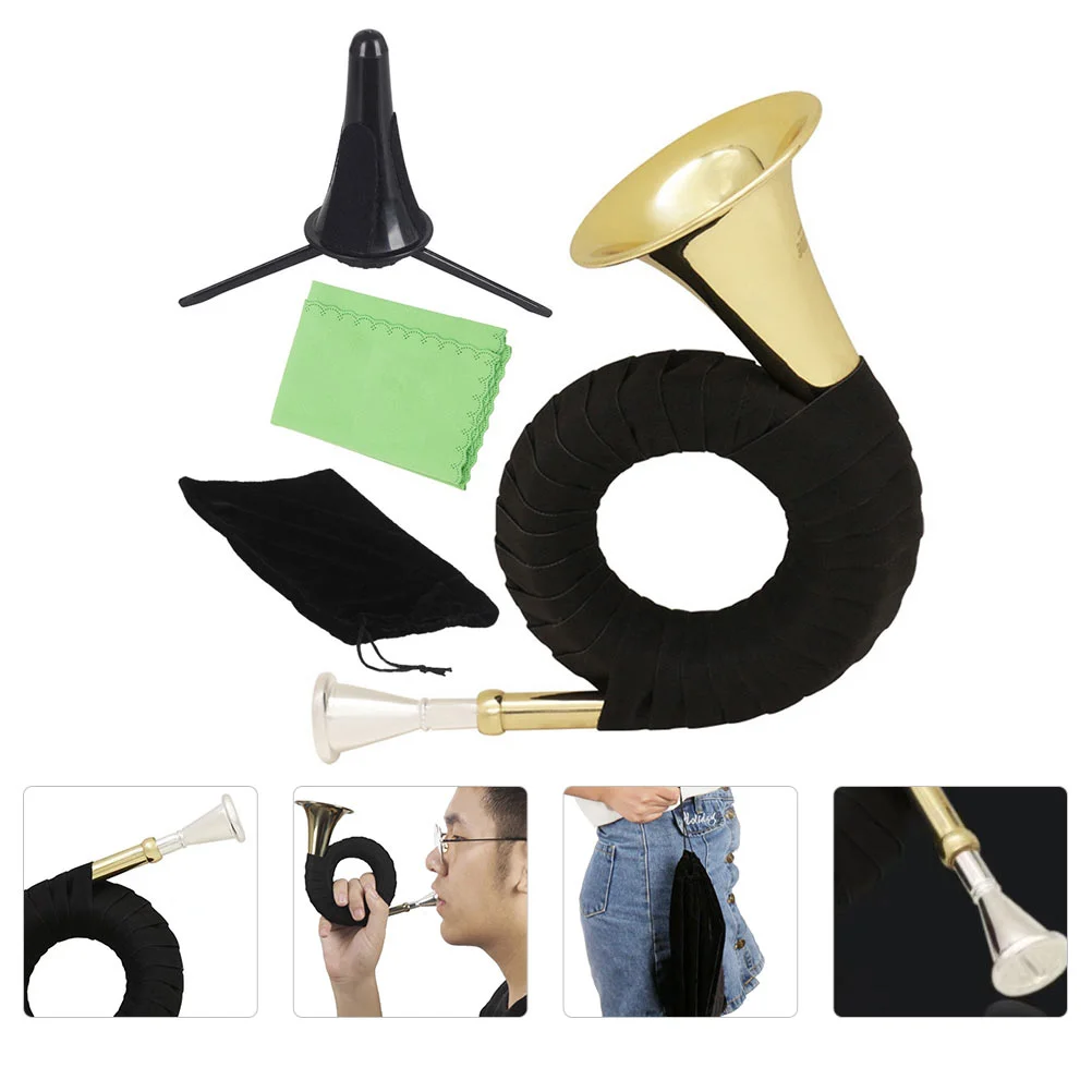 Musical Instruments B Flat Major Hunting Horn Premium Waldhorn Practical Beginners Child