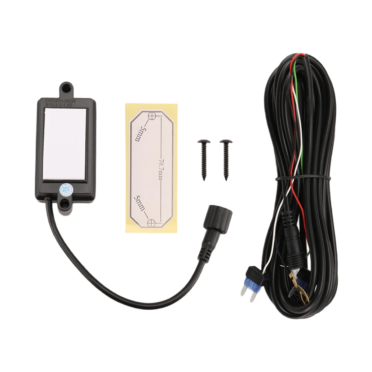  자동차 트렁크 전기 뒷문 킥용 577K 자동 풋 페달 센서(검은색)