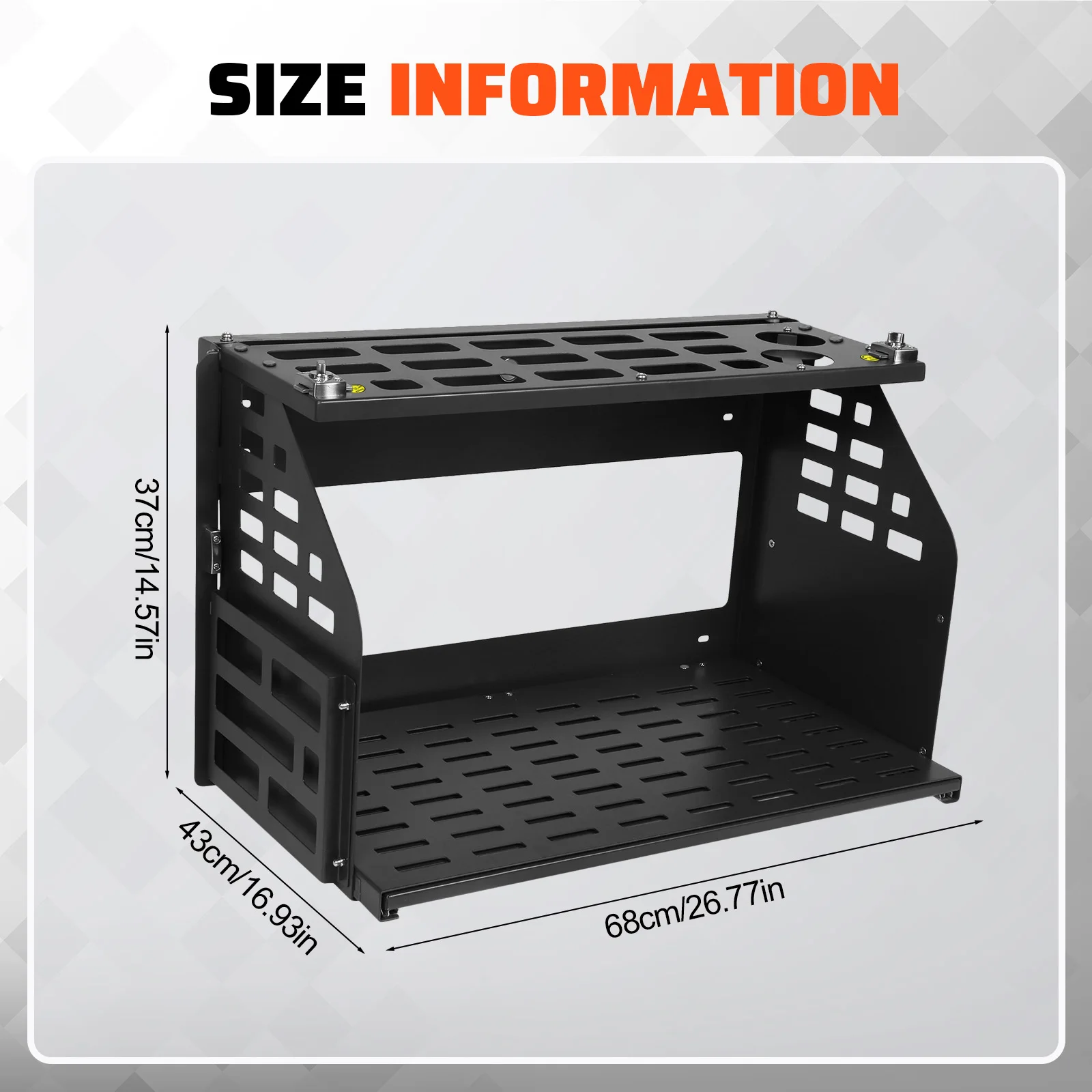 For Ford Bronco 21-24 Off-Road Folding Workbench Wear Resist Outdoor Travel Foldable Panel Large Capacity Car Modify Accessories