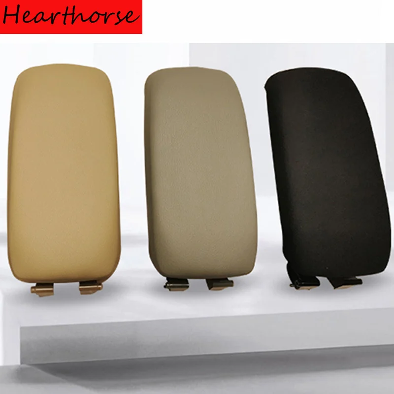 아우디 A3 8P 팔걸이 래치 커버, 가죽 센터 콘솔 팔걸이 뚜껑 커버 캡, 2003-2012 자동차 액세서리, 무료 배송 