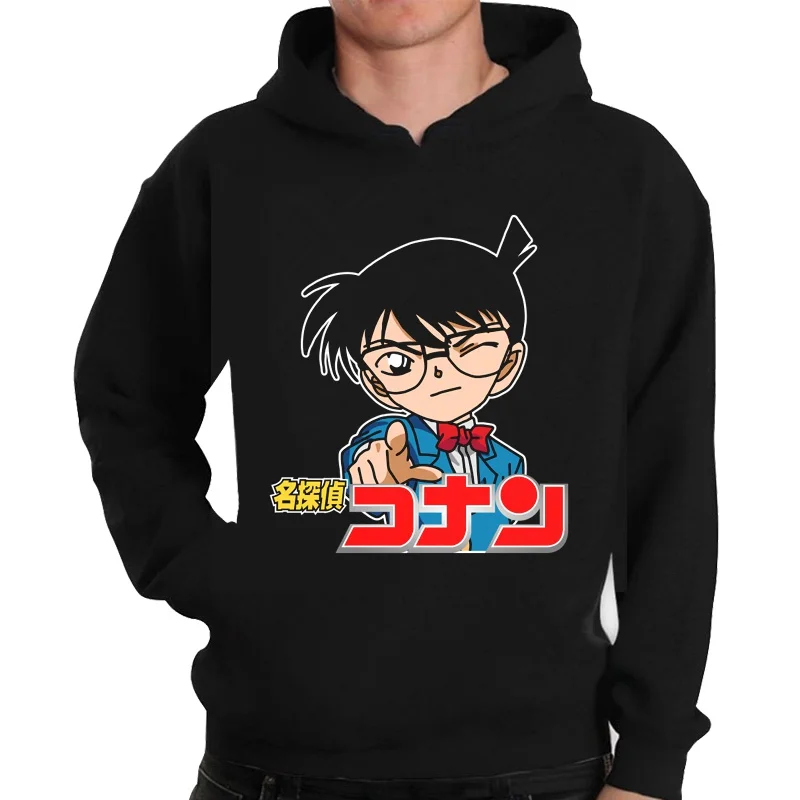 

Hot Cute Anime D-Detectives Conan Graphic Hoodie Sweatshirt Sweatshirt Anime Hoodie Men Clothing