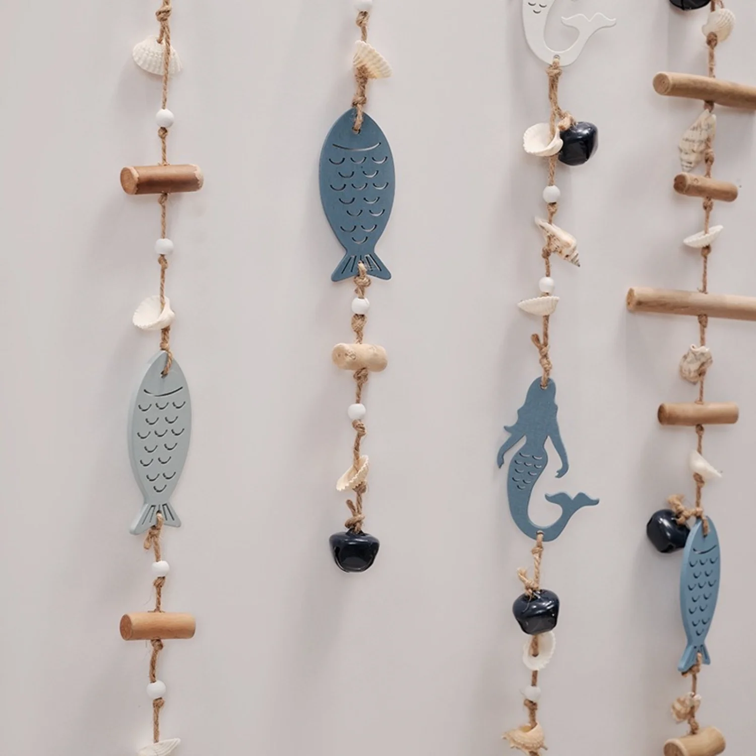 Seashell Wind Chime-Mediterranean Design-Dining Room/Living Room Wall Decor