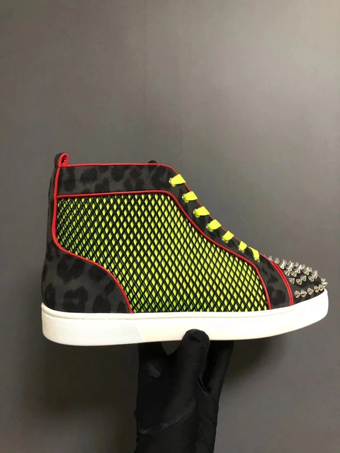 Christian Louboutin Mens Shoes Spikes  Spike Louis Vuitton Red Bottoms Mens  - Luxury - Aliexpress