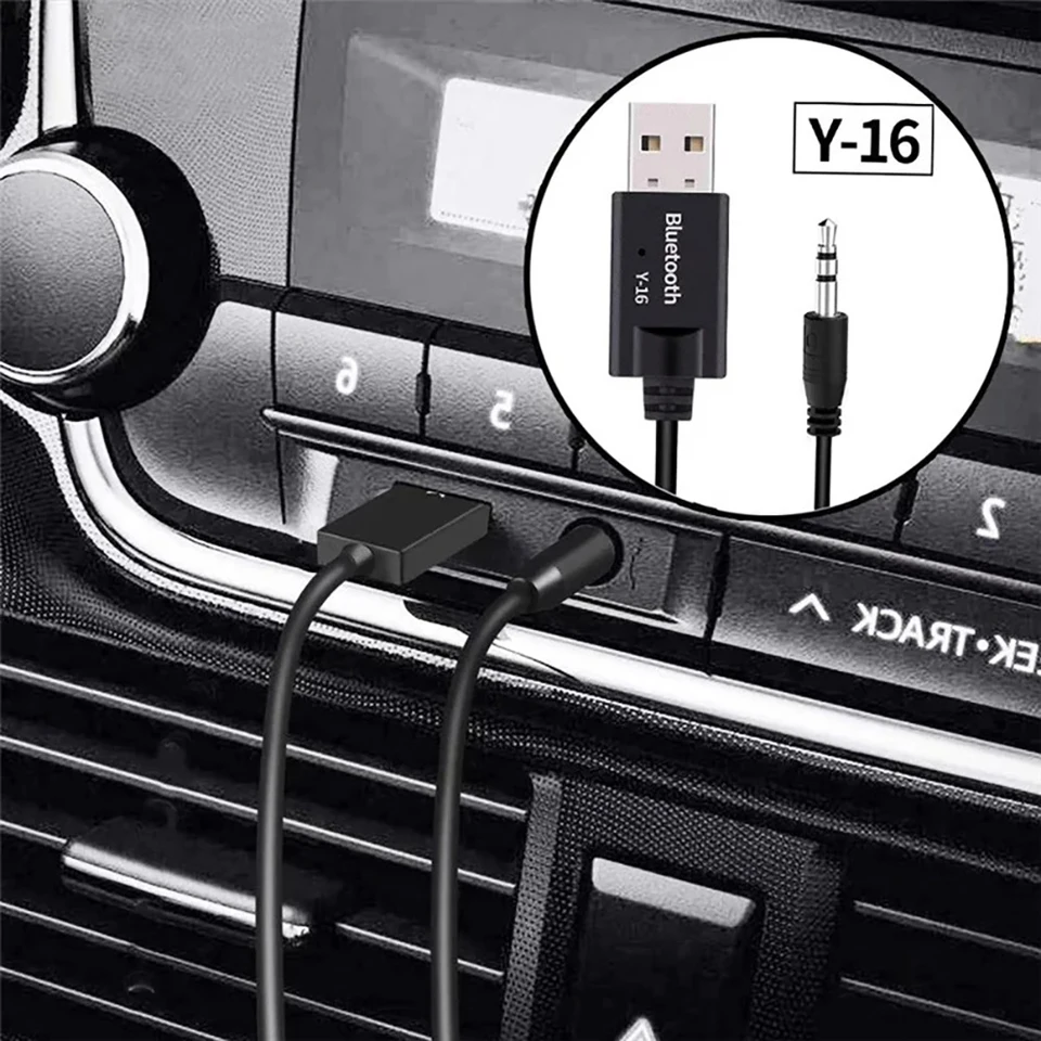 Adaptateur Bluetooth 5.0 Émetteur/Récepteur Avec Jack 3,5mm - Pour TV, Voiture, Enceinte - Faible Latence Plug & Play - 12