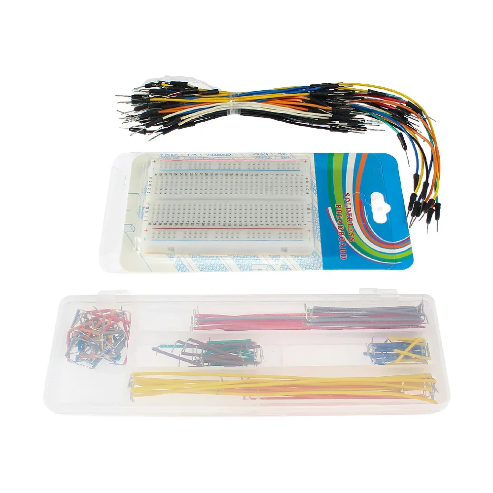 400 Hole 830 Hole Bread Board No Welding Needed 65 Dupont Wires 140 Bread Board Special Jumper Cable Wire Welding Machine