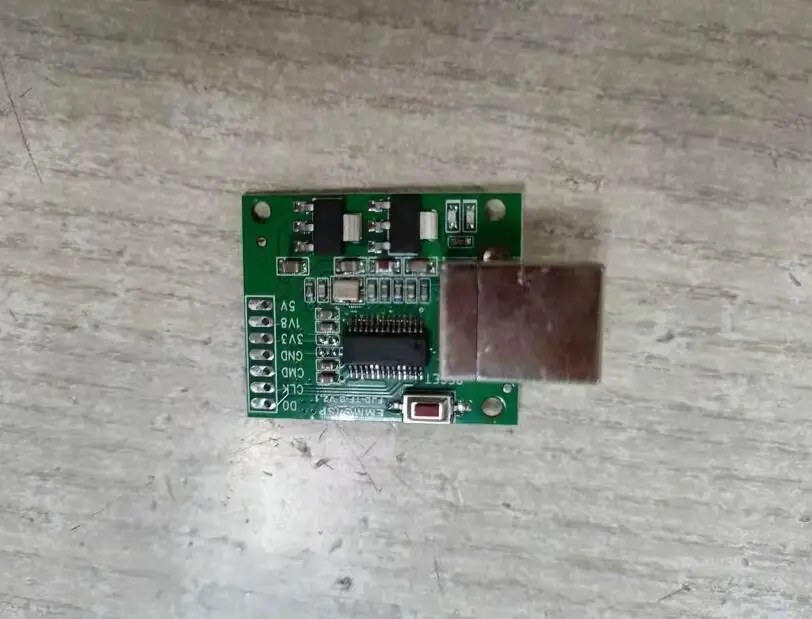 AU6438BS Chip 3-wire EMMC-ISP High-speed Flying Wire Tool USB-B type Computer Communication