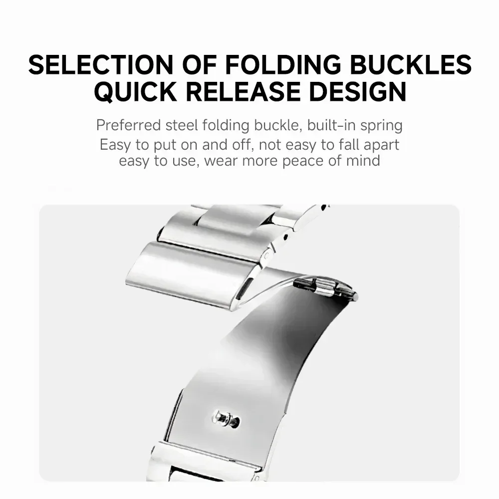 Luxury Stainless Steel Apple Watch Band Modification Kit