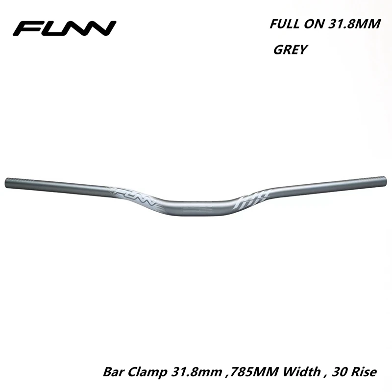 FUNN-Full ON Handlebar for Mountain Bike, Alloy 6061, Bar Clamp