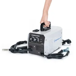 SAFE-UP Semi-automatic Household Welding Machine 250A/220V Non Gas MIG Welder With1KG 0.8mm Flux Core Soldering Accessories
