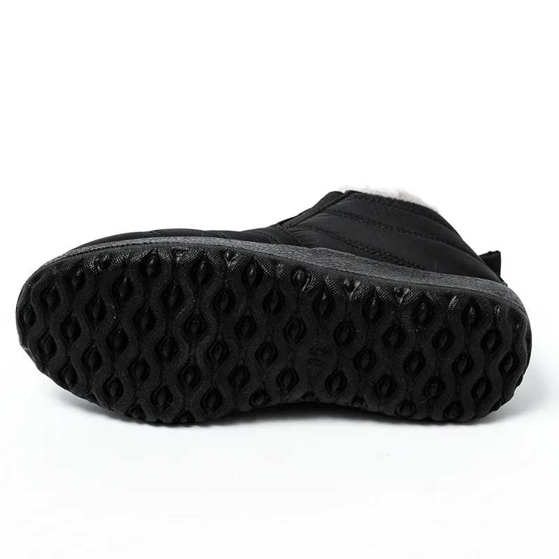 Kidmi Winter Fuzzy Women Shoes Warm Cold-proof Velvet  Antiskid Waterproof Women Boots Outdoor Indoor Soft House Women Shoes 6