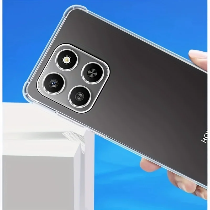 Transparent Silicone Phone Case - Clear Back Cover
