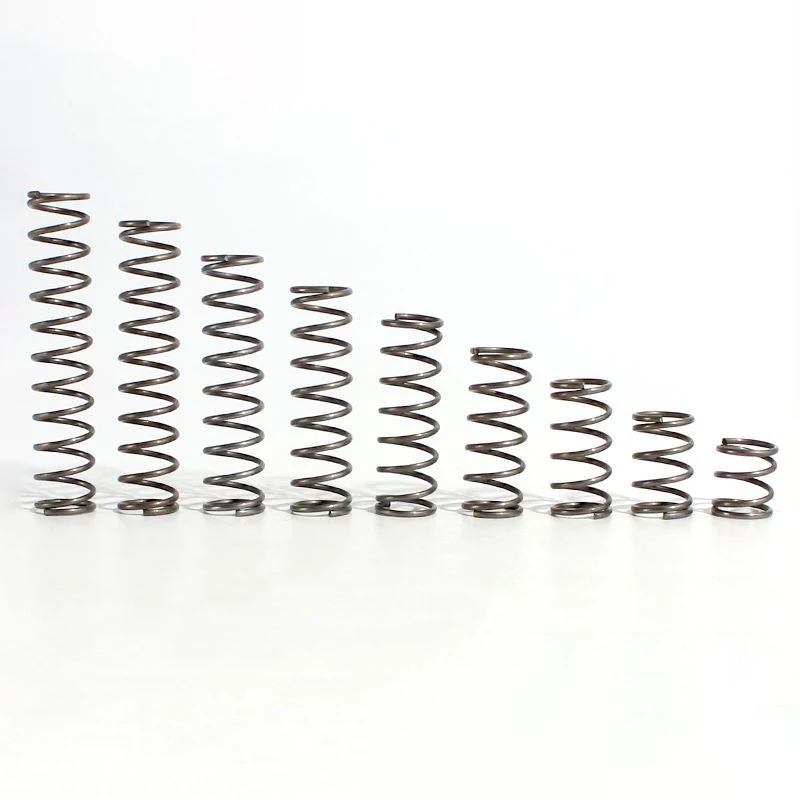 1 x 15 mm, drukveer van roestvrij staal 304, draaddiameter 1 mm, buitendiameter 15 mm, lengte vrij 10 - 50 mm, 10 stuks (NO.2418) (lengte 10 mm
