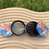 Portable Pink Heart Creative Heart Patterned Herb Grinder Metal Tobacco Grinder Valentine's Day gift Idea 6