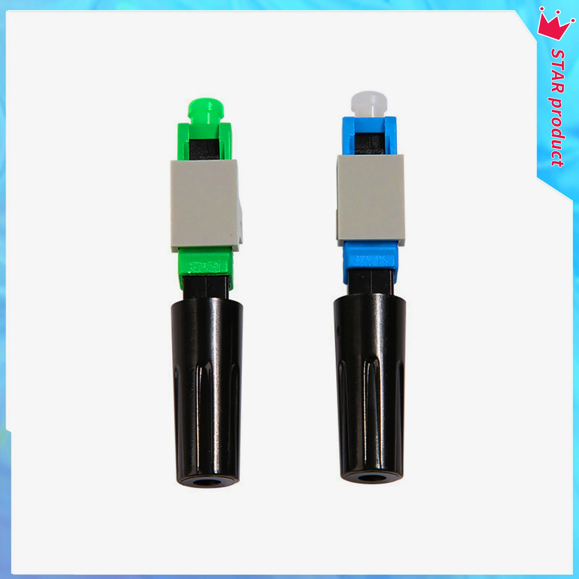 New Optical Fiber Connector SC APC  Connector UPC Optical Fiber Tool Optics Connector FTTH Cold Connector Tool Free Shipping