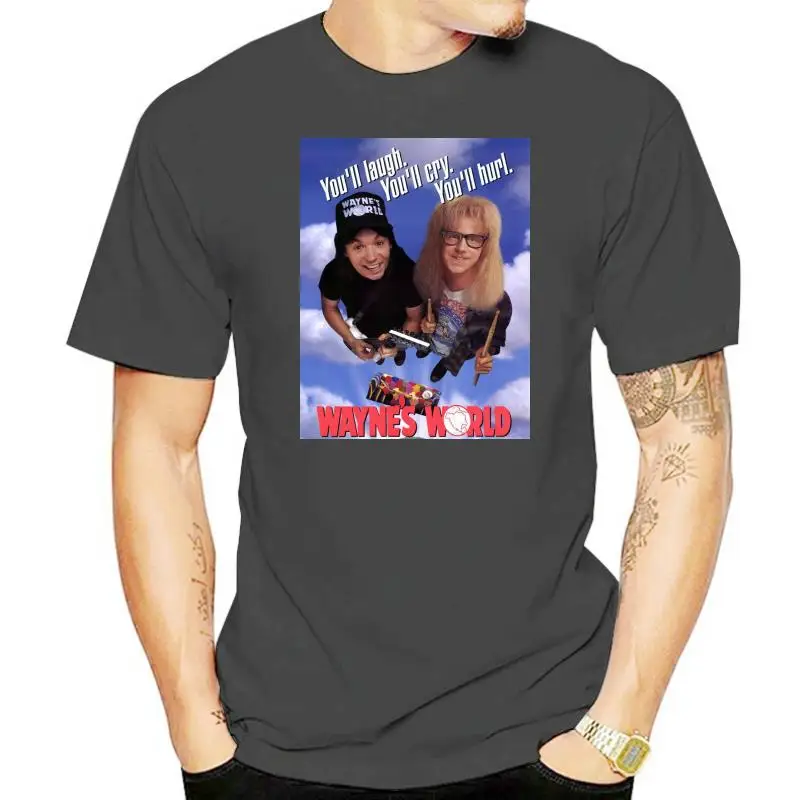 Waynes World T Shirt 4K Bluray Dvd Poster Tee Piccolo Medio Grande O Xl Sciolto Plus Size? Maglietta