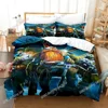 3d Print Anime Game Deep Rock Galactic Bedding Set Single Twin Full Queen King Size Bed Set Adult Kid Bedroom Duvet cover Sets 4