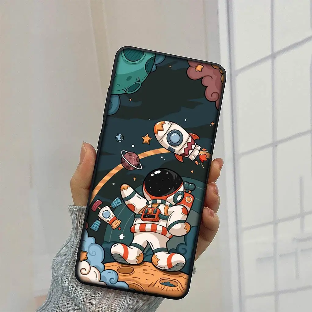 Cosmic Astronaut Galaxy Stars Phone Cover