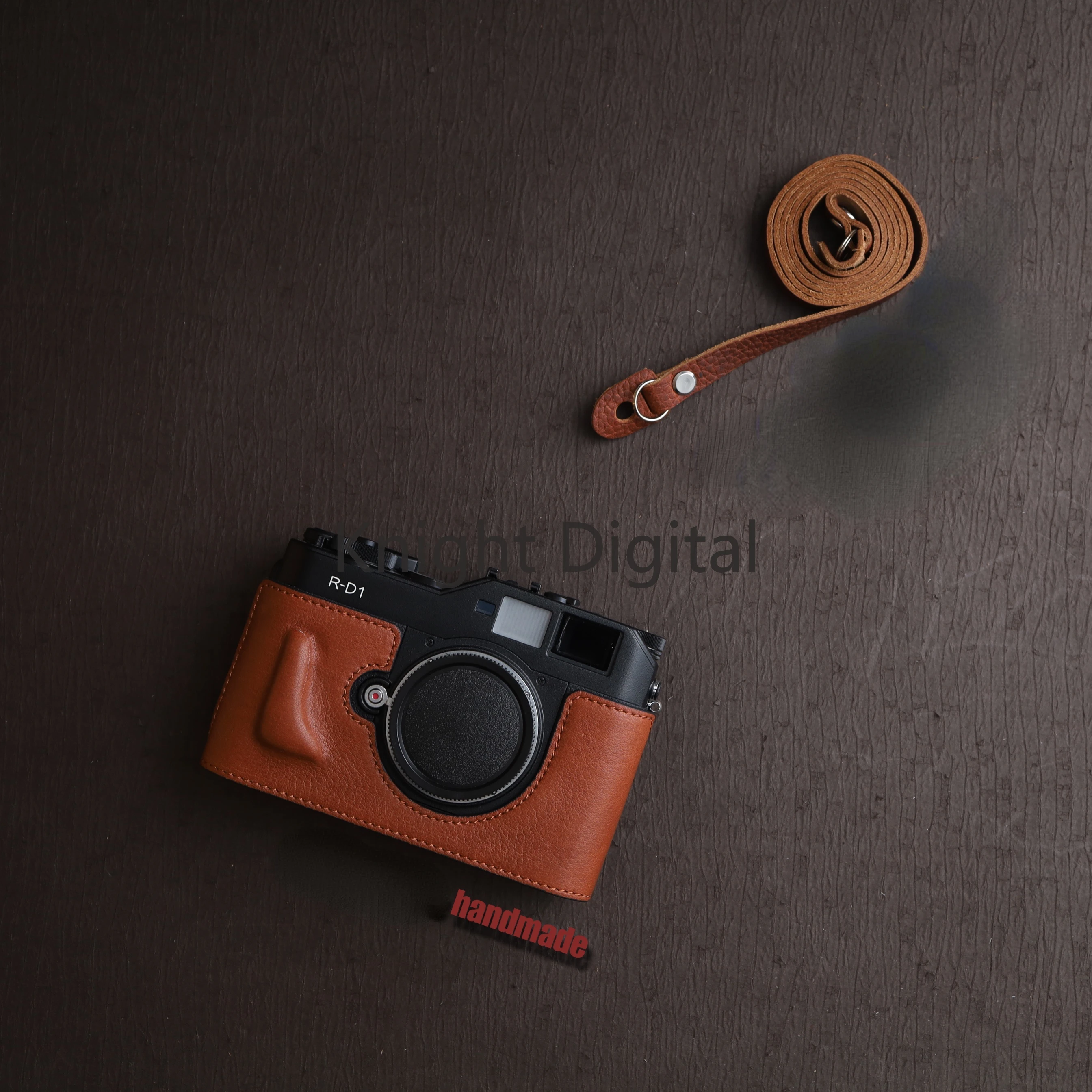Custodia In Vera Pelle Di Vacchetta Custodia Per Custodia Per Leica M9 M8 Me M9P Custodia Protettiva Per Fotocamera Shell Handwork Photo Con Cinturino