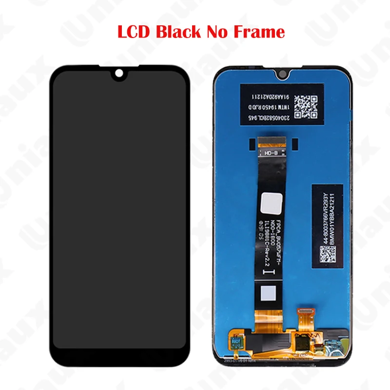 Jeu Complet De Vis Originales Pour Huawei Y5 2019 (modèle AMN-LX9) - Argenté