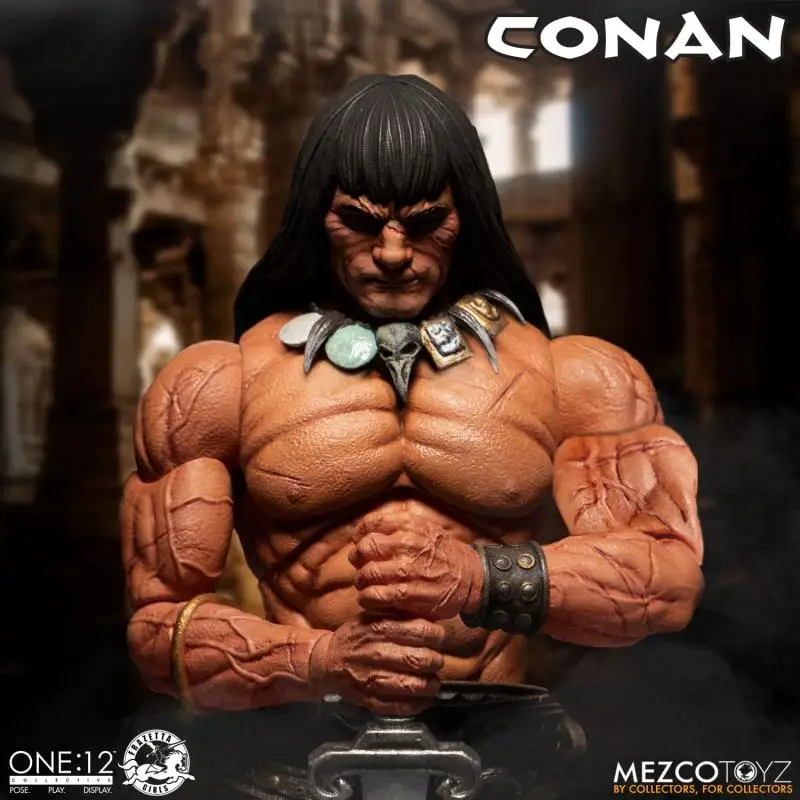 In Stock 100% Original Mezco ONE:12 Marvel Conan 1/12 Anime