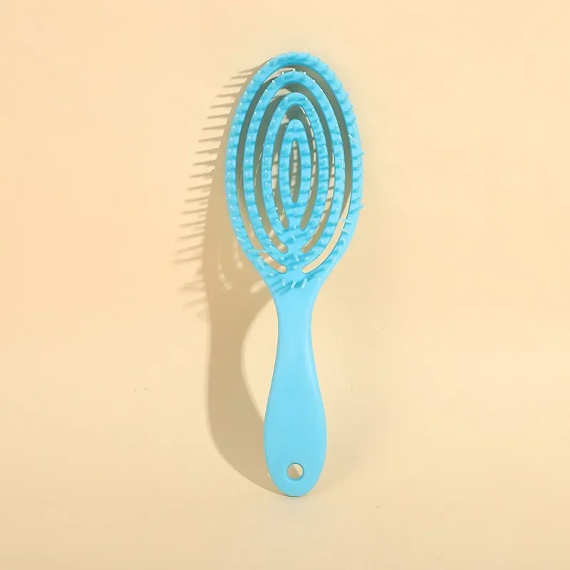 Description Picture 4 of itemHollow Out Hair Comb Detangling Hair Brush Large Plate Massage Combs Hollow Hair Brushes Barber Comb Salon Styling Tools