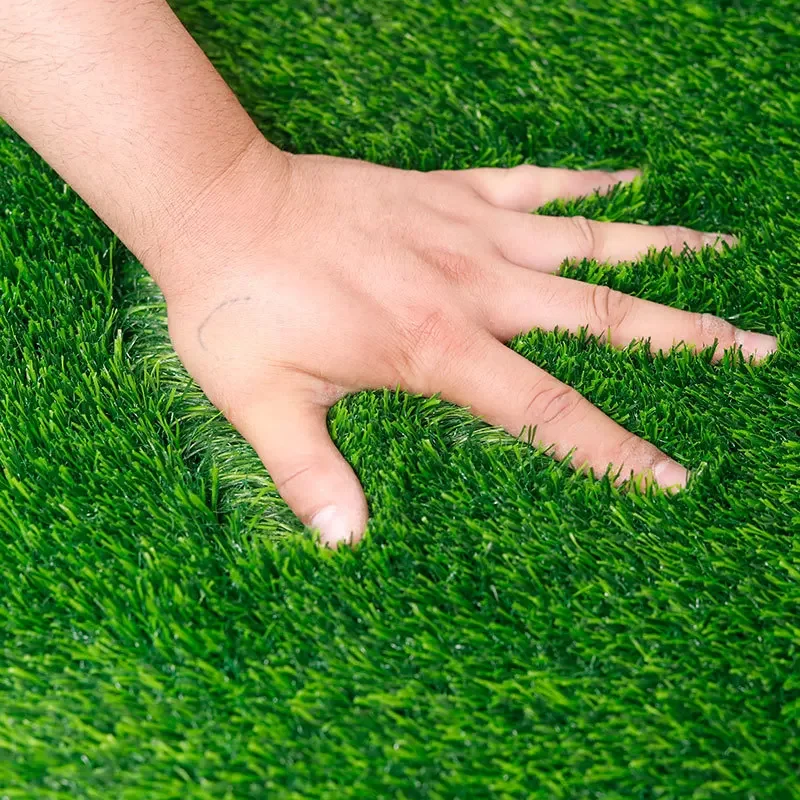 Artificial Turf Grassland Simulation Moss Lawns Fake Green Grass Carpet Plant Outdoor Garden Landscap Floor Decor Turf Grass Mat